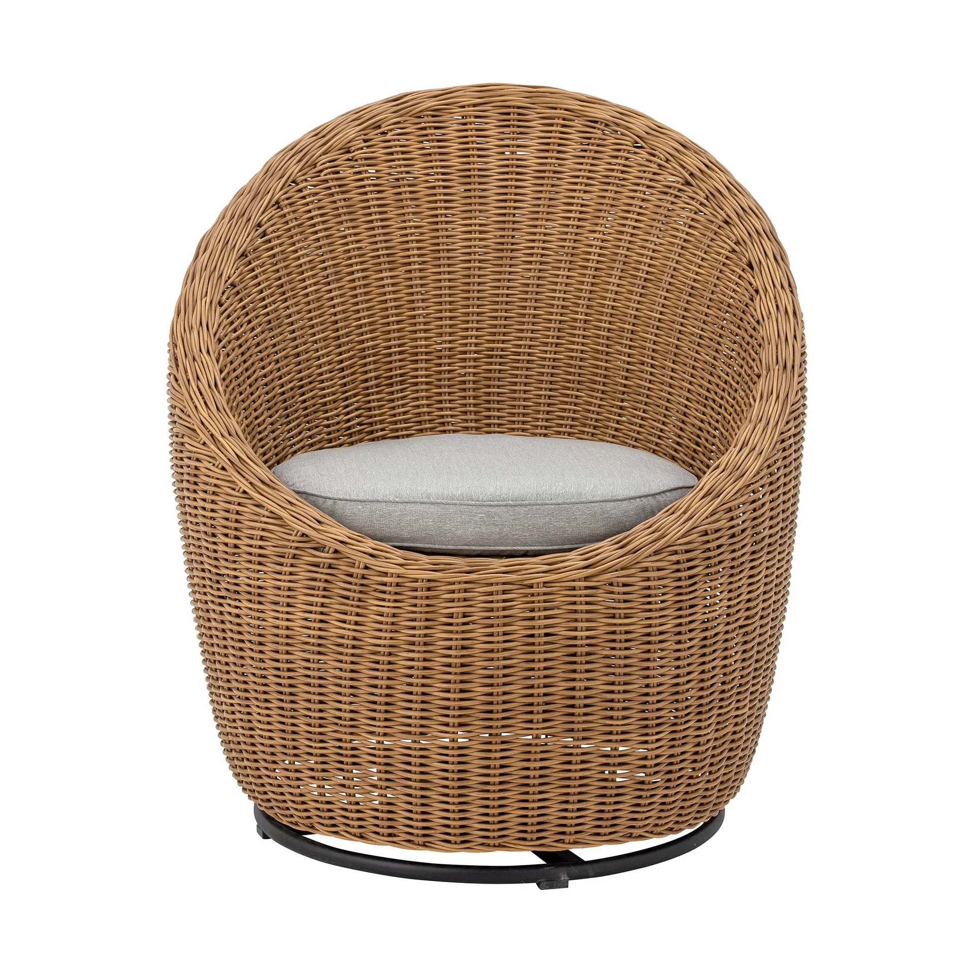 Chaise longue Roccas, Polyrattan Bloomingville