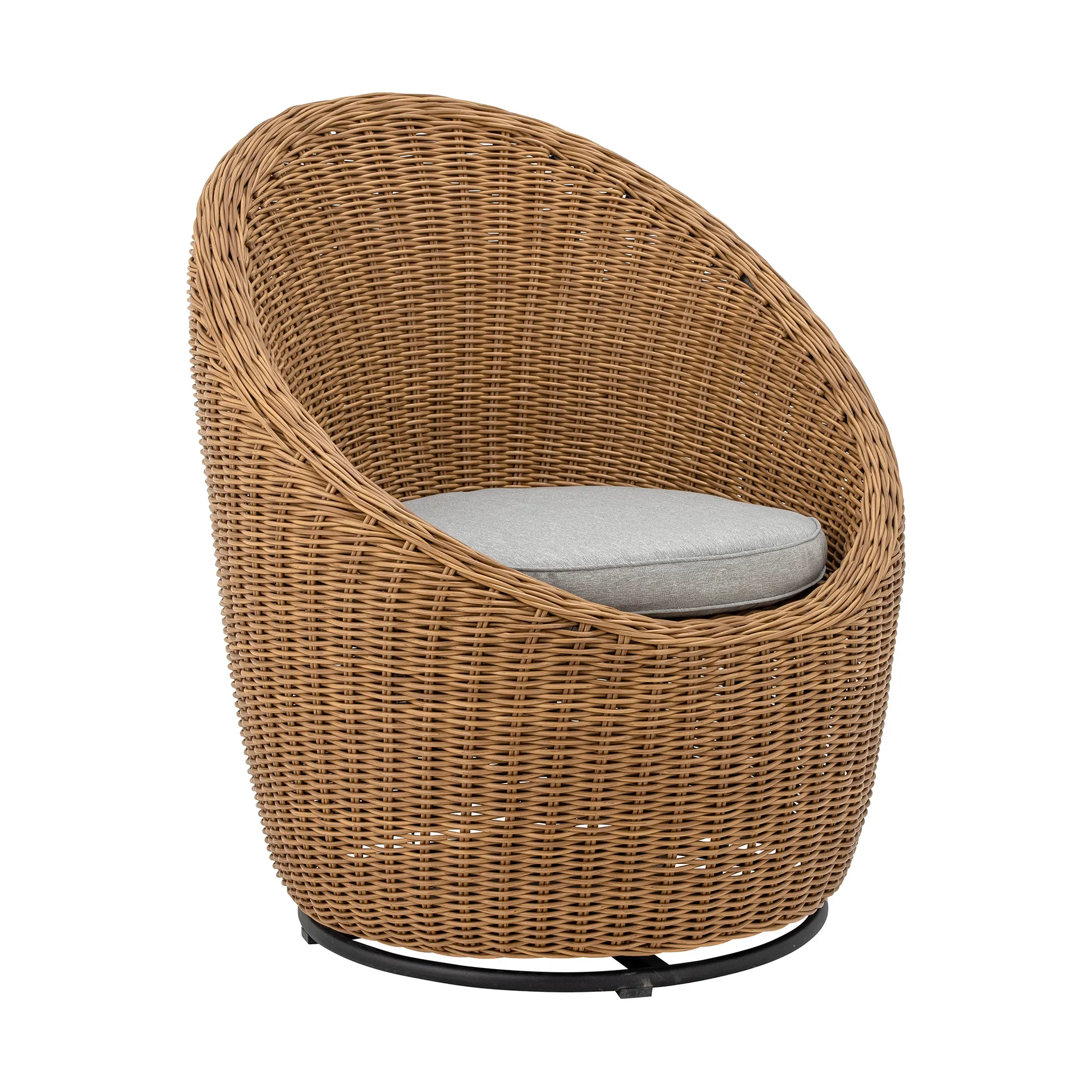 Chaise longue Roccas, Polyrattan Bloomingville