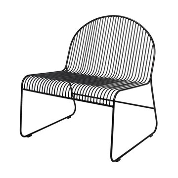 Chaise lounge Friend Lot de 2 Noir - Bloomingville