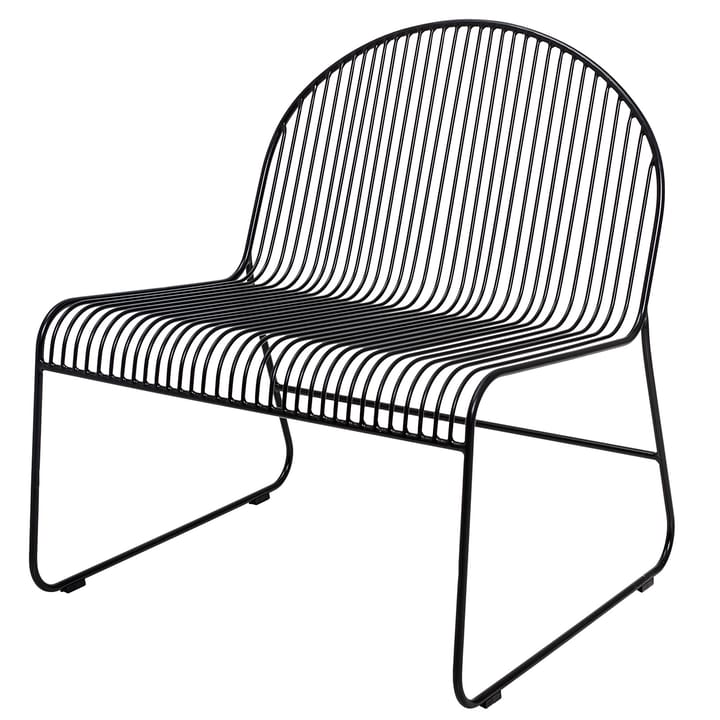 Chaise lounge Friend Lot de 2 - Noir - Bloomingville