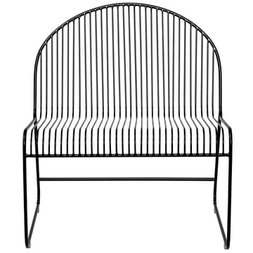 Chaise lounge Friend Lot de 2 - Noir - Bloomingville