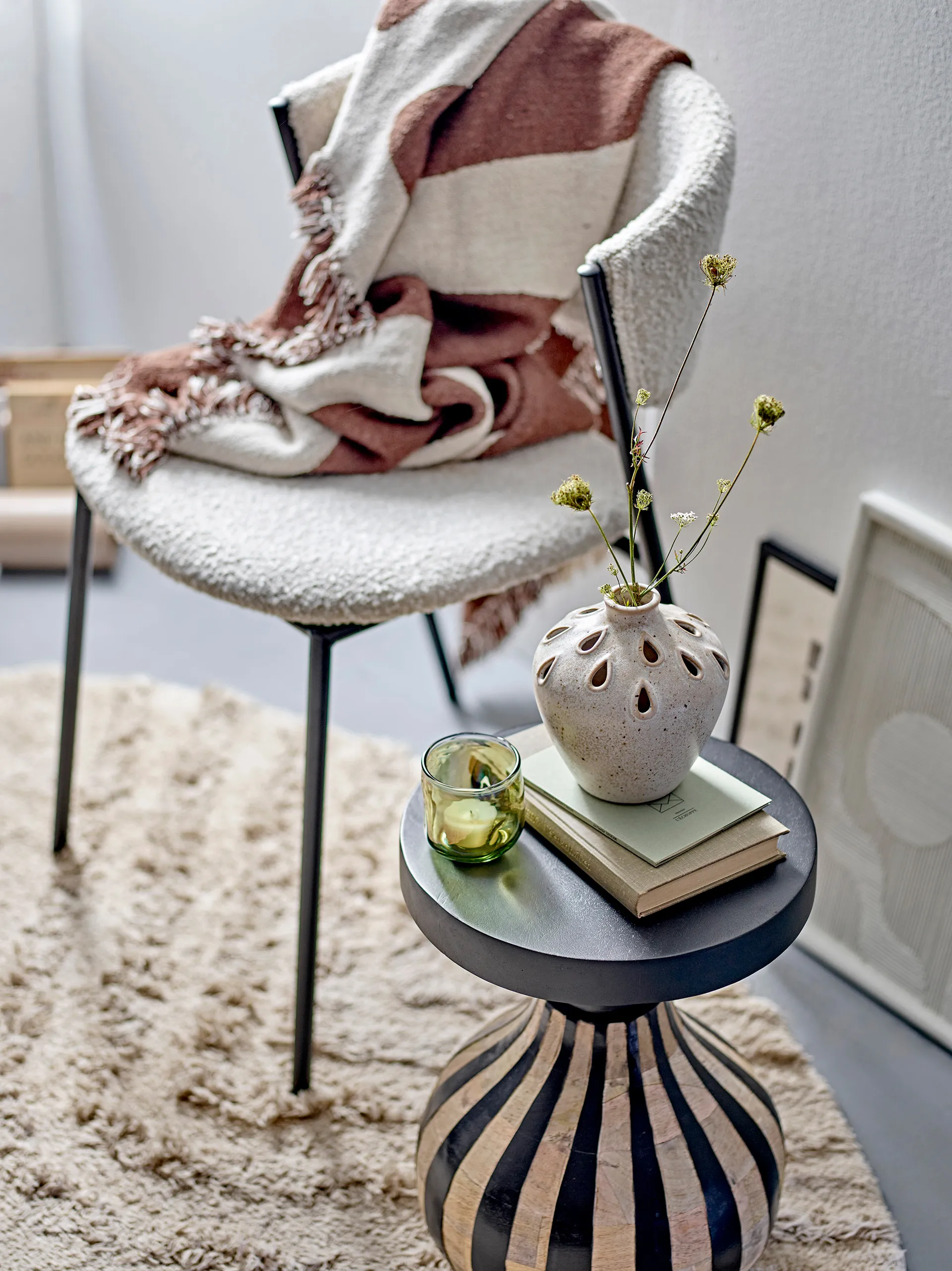 Chaise Marlo, White Bloomingville