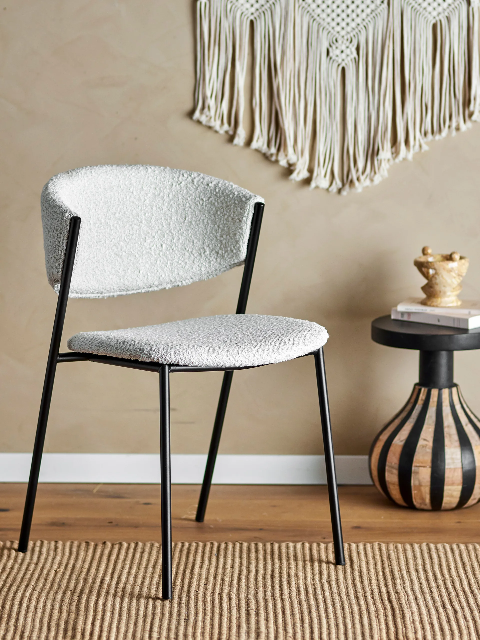Chaise Marlo, White Bloomingville
