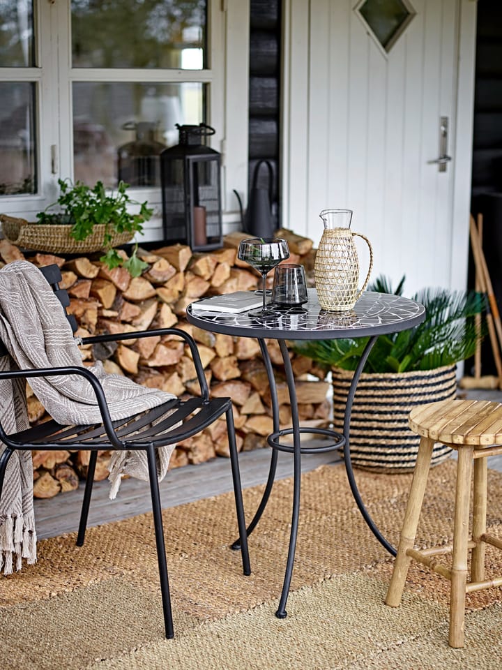 Chaise Monsi, Black Bloomingville