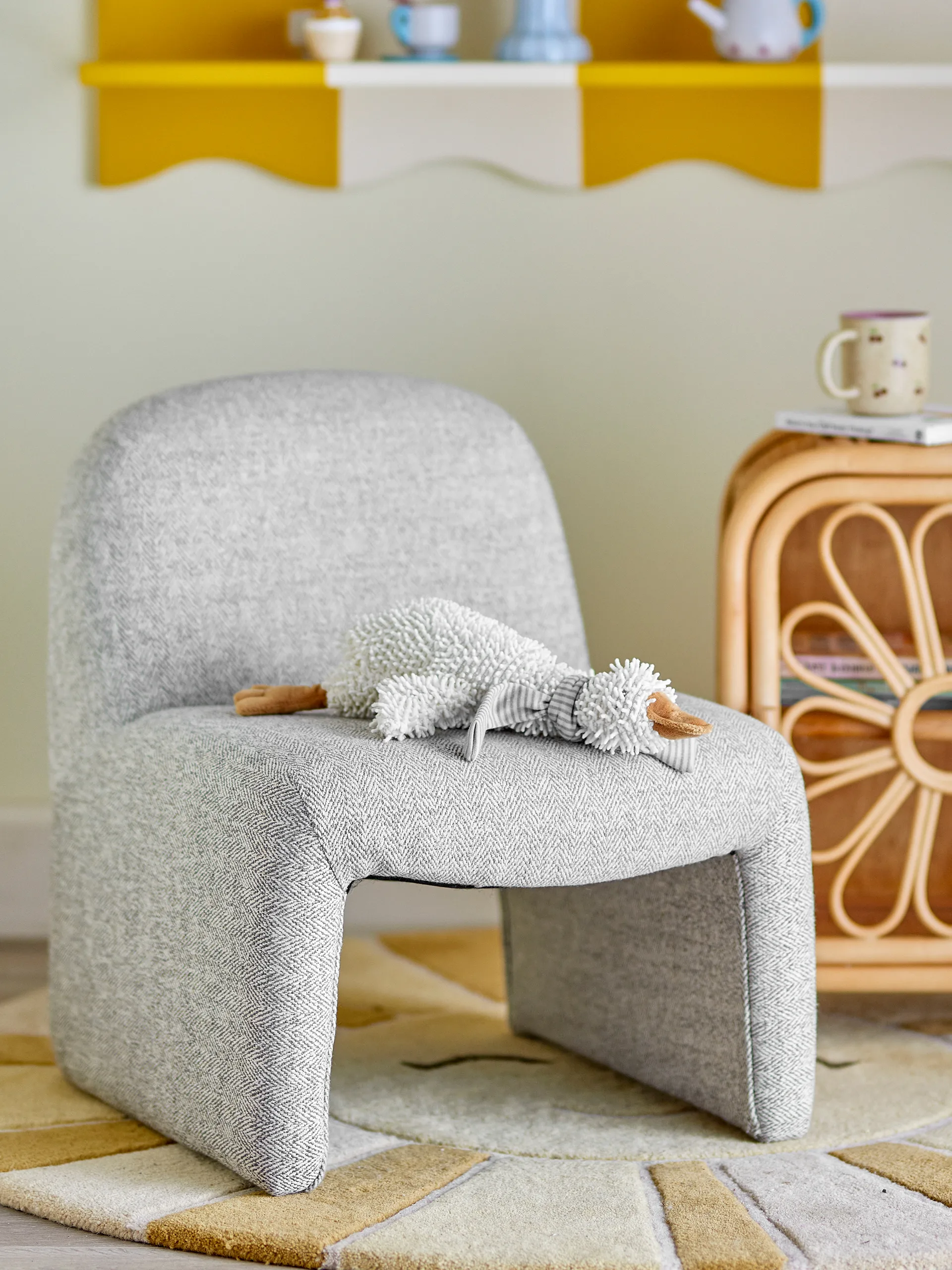 Chaise Neel 40x51 cm, Gris Bloomingville