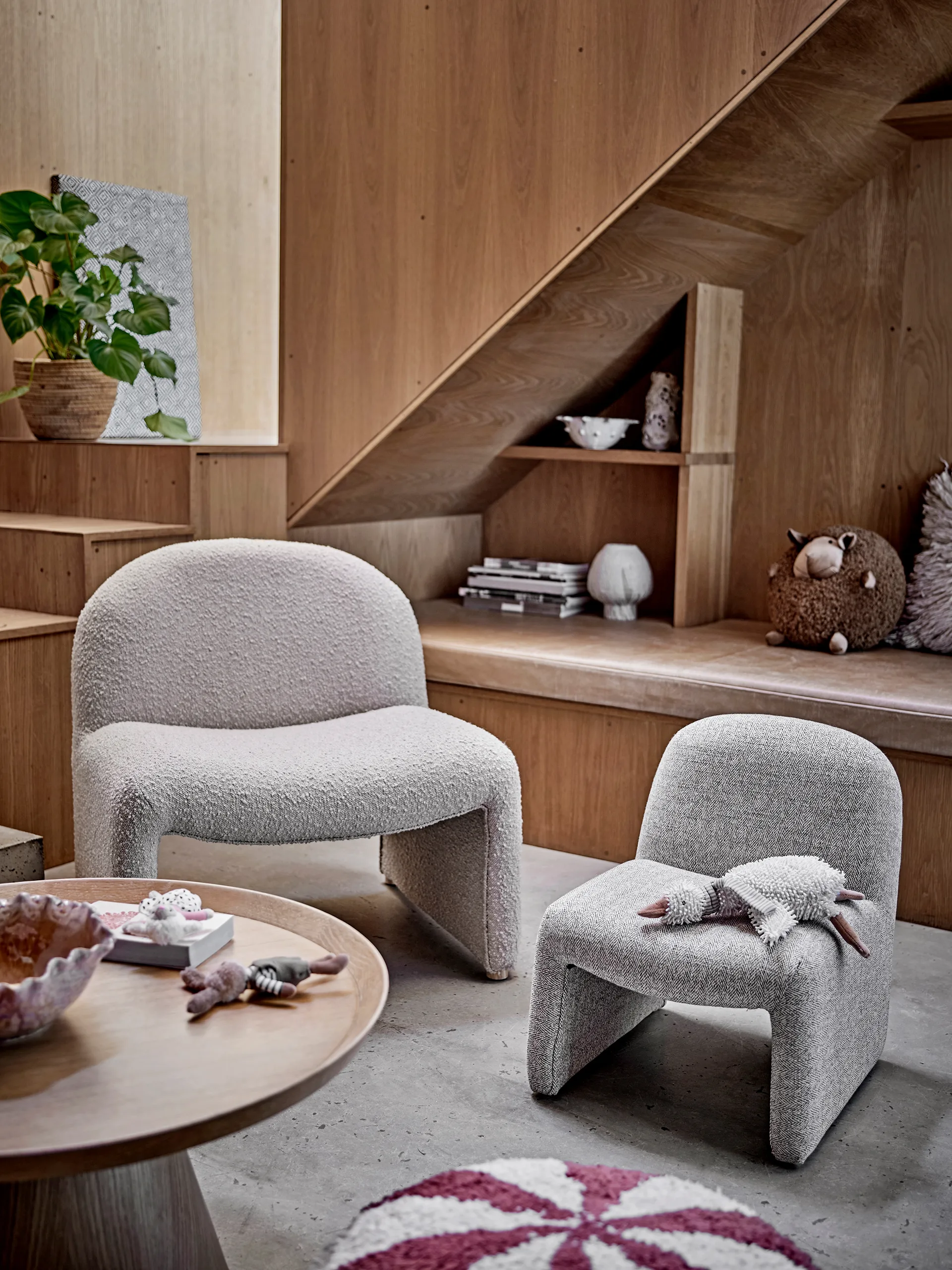 Chaise Neel 40x51 cm, Gris Bloomingville