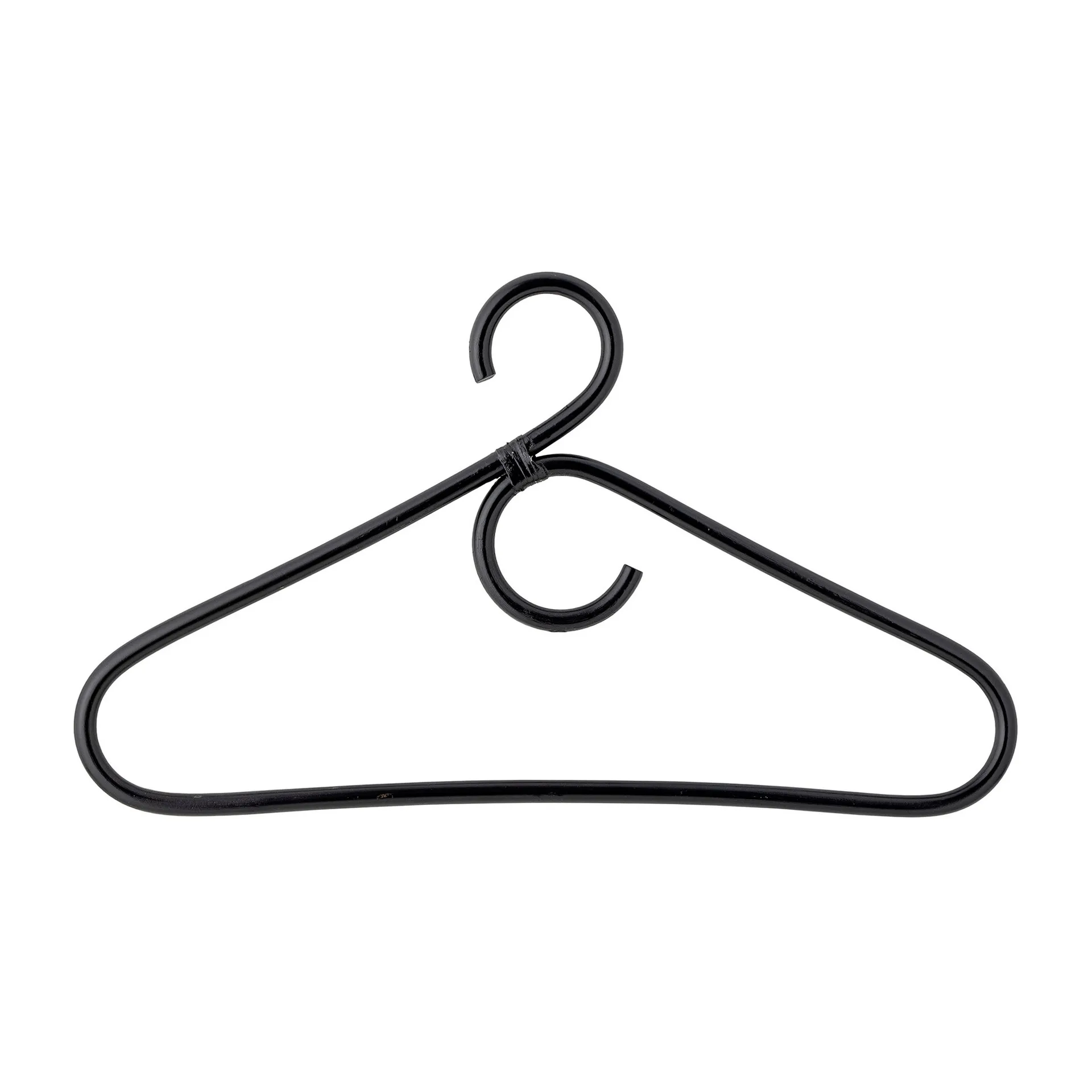 Cintre en rotin Arch, Noir Bloomingville