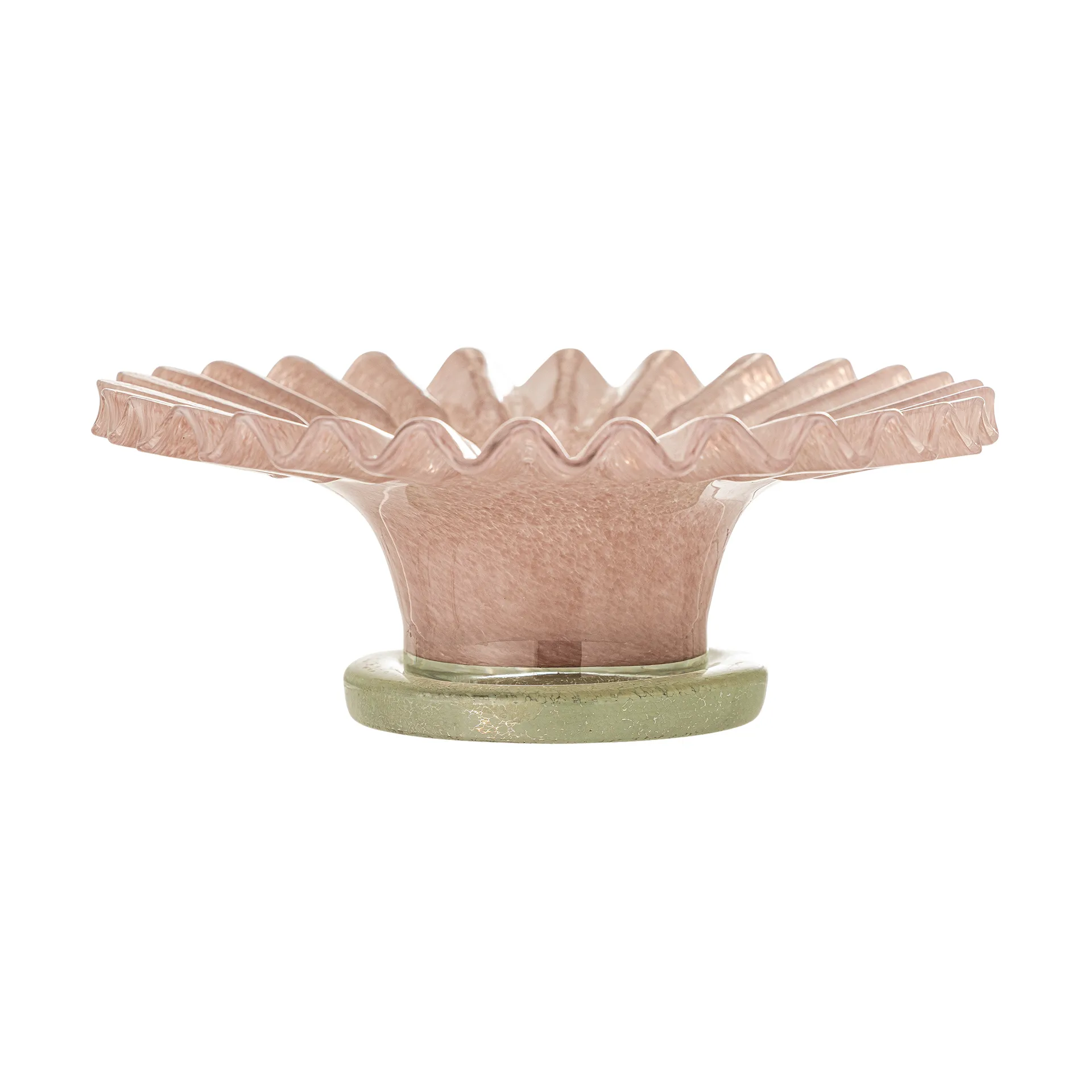 Coupe décorative Garnet Ø29 cm, Rose Bloomingville