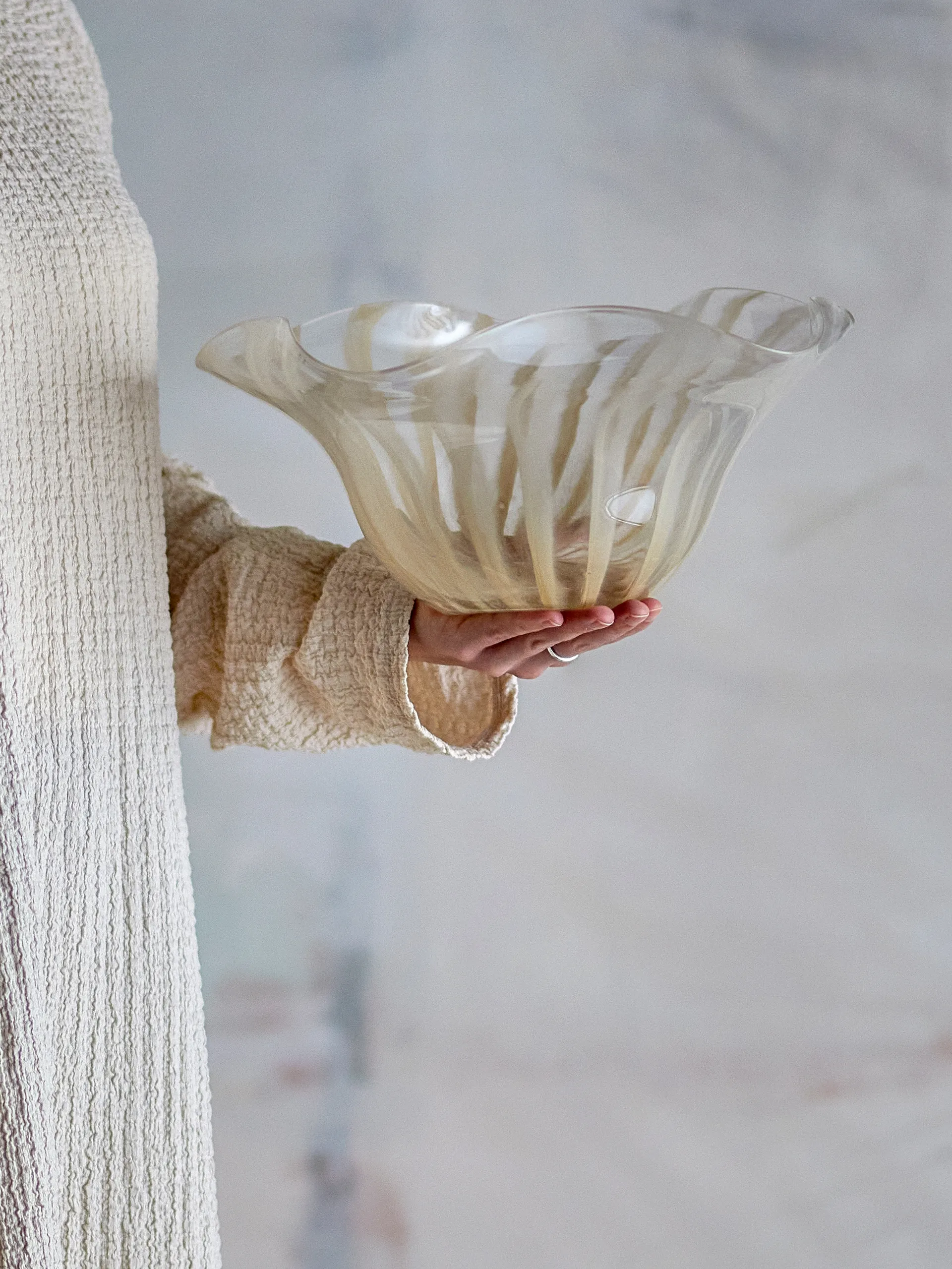 Coupe décorative Imri, Rose Bloomingville