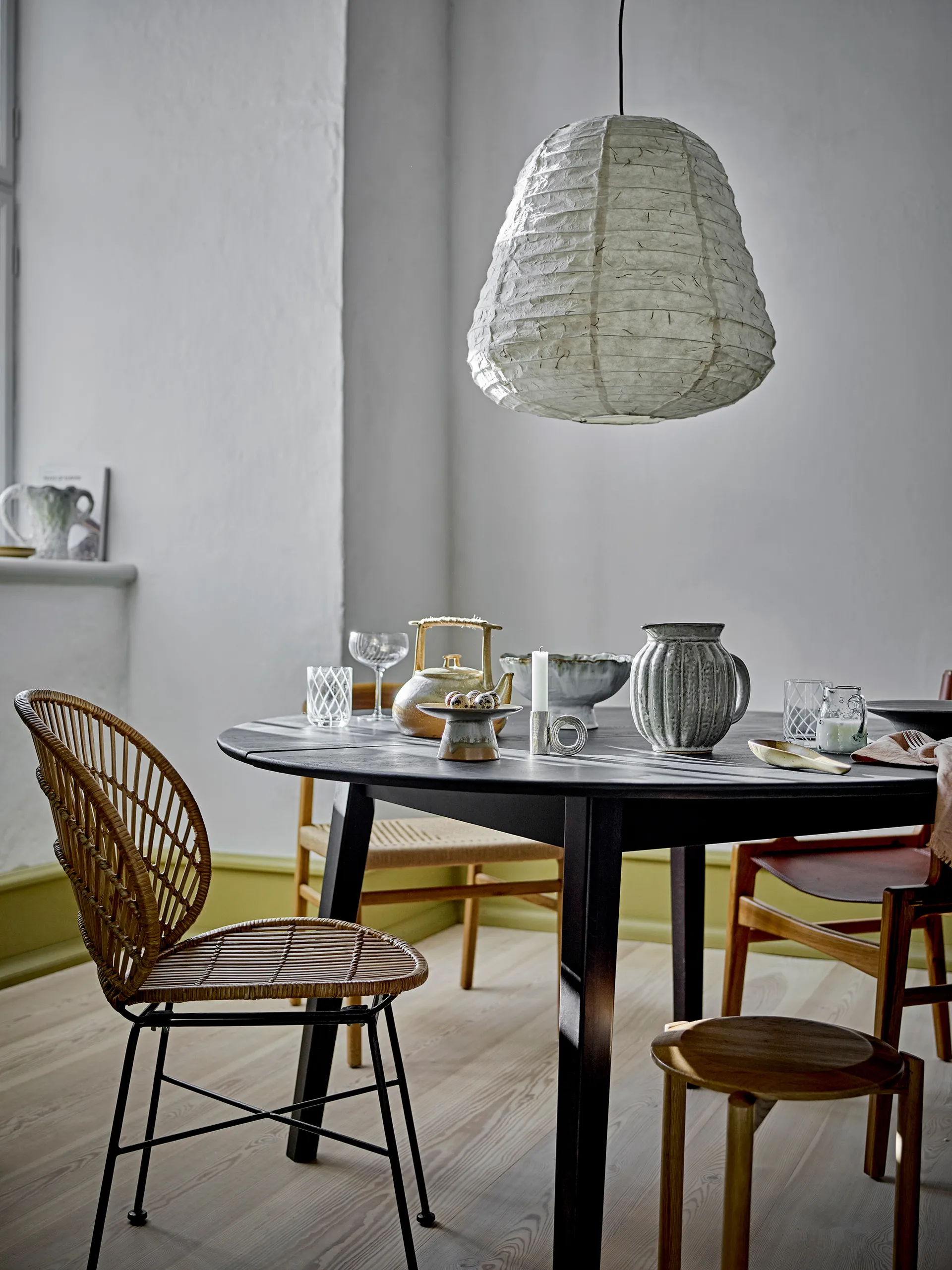 Coupe Joby Ø24 cm, Bleu Bloomingville