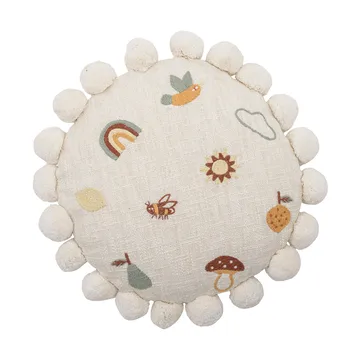 Coussin Agnes Ø40 cm - Nature - Bloomingville