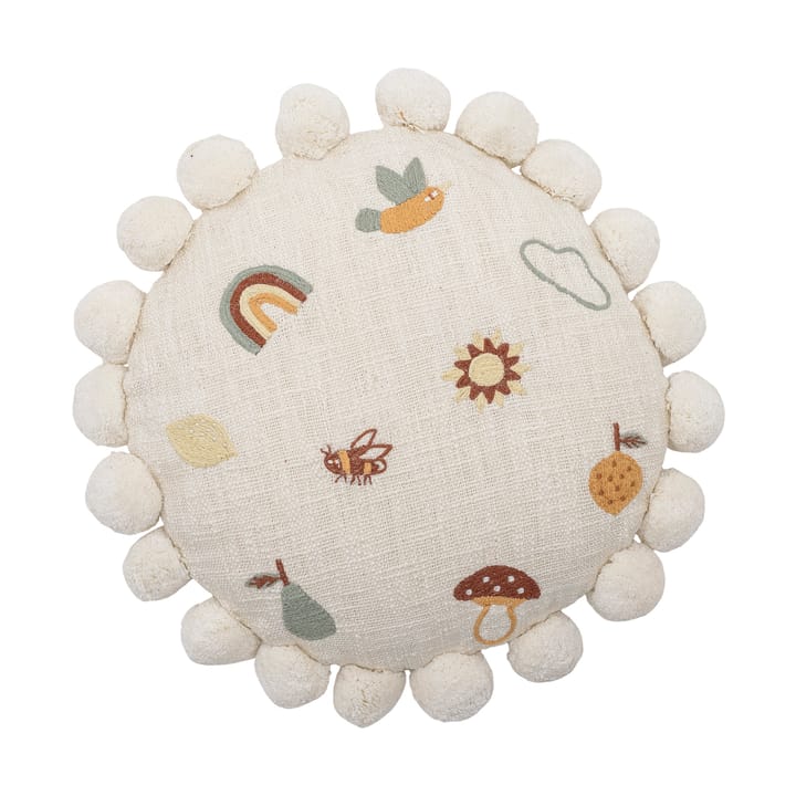 Coussin Agnes Ø40 cm - Nature - Bloomingville