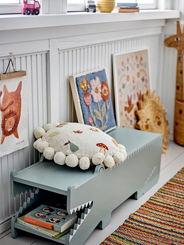 Coussin Agnes Ø40 cm, Nature Bloomingville