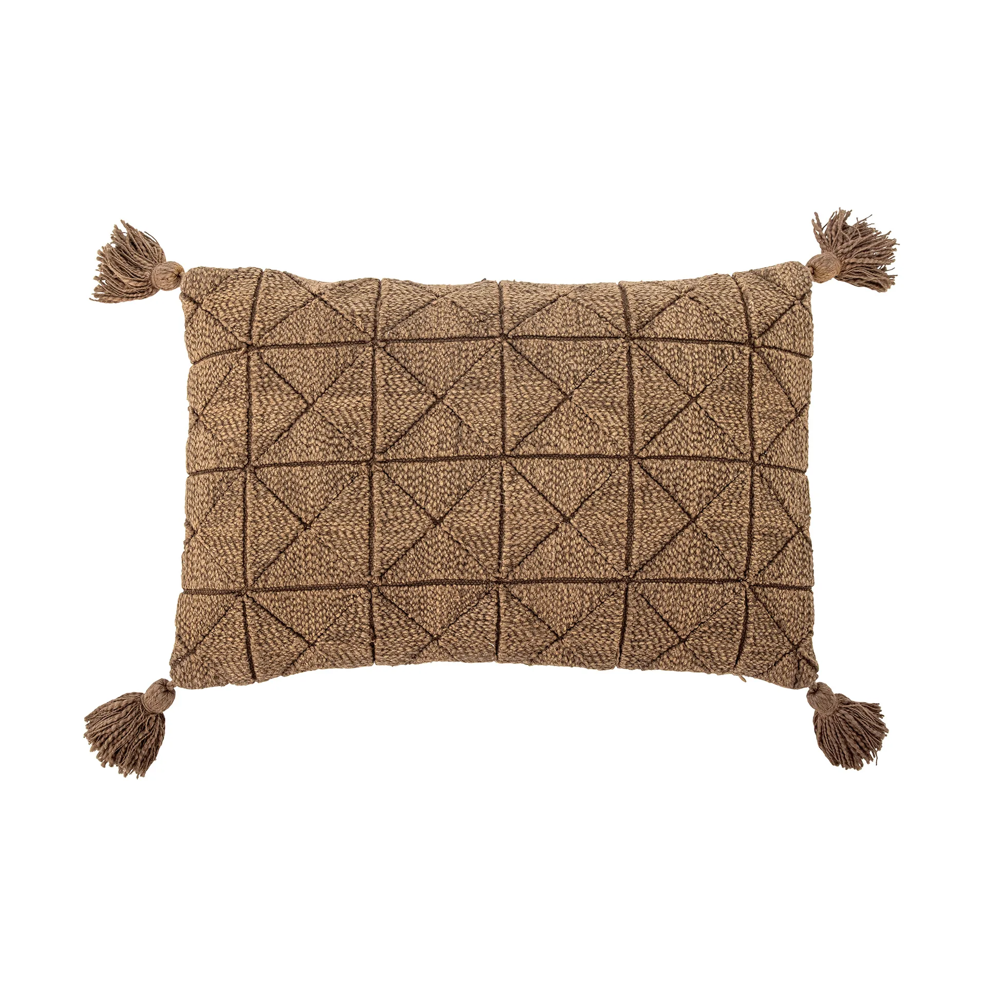 Coussin Auna 30x45 cm, Marron Bloomingville