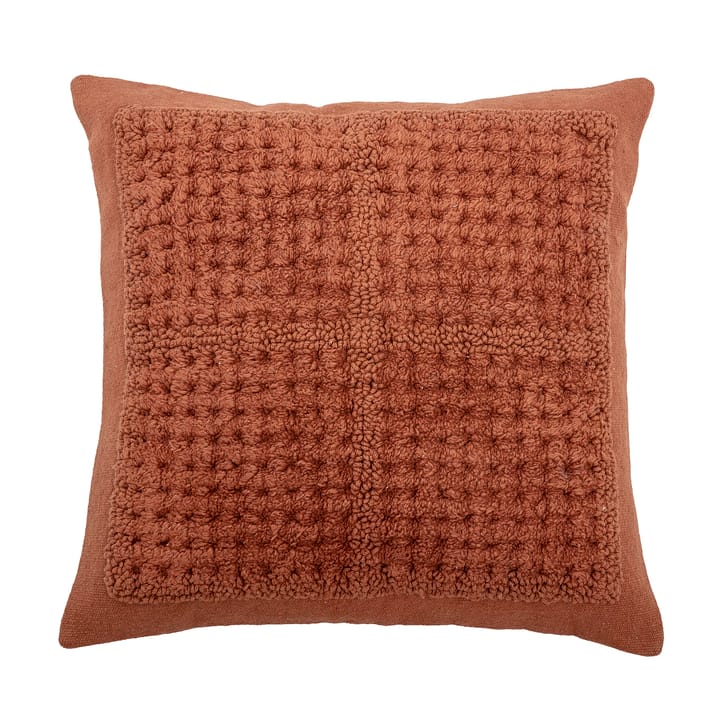 Coussin Bloomingville Coussin avec motif tissé 45x45 cm, Rouge Bloomingville