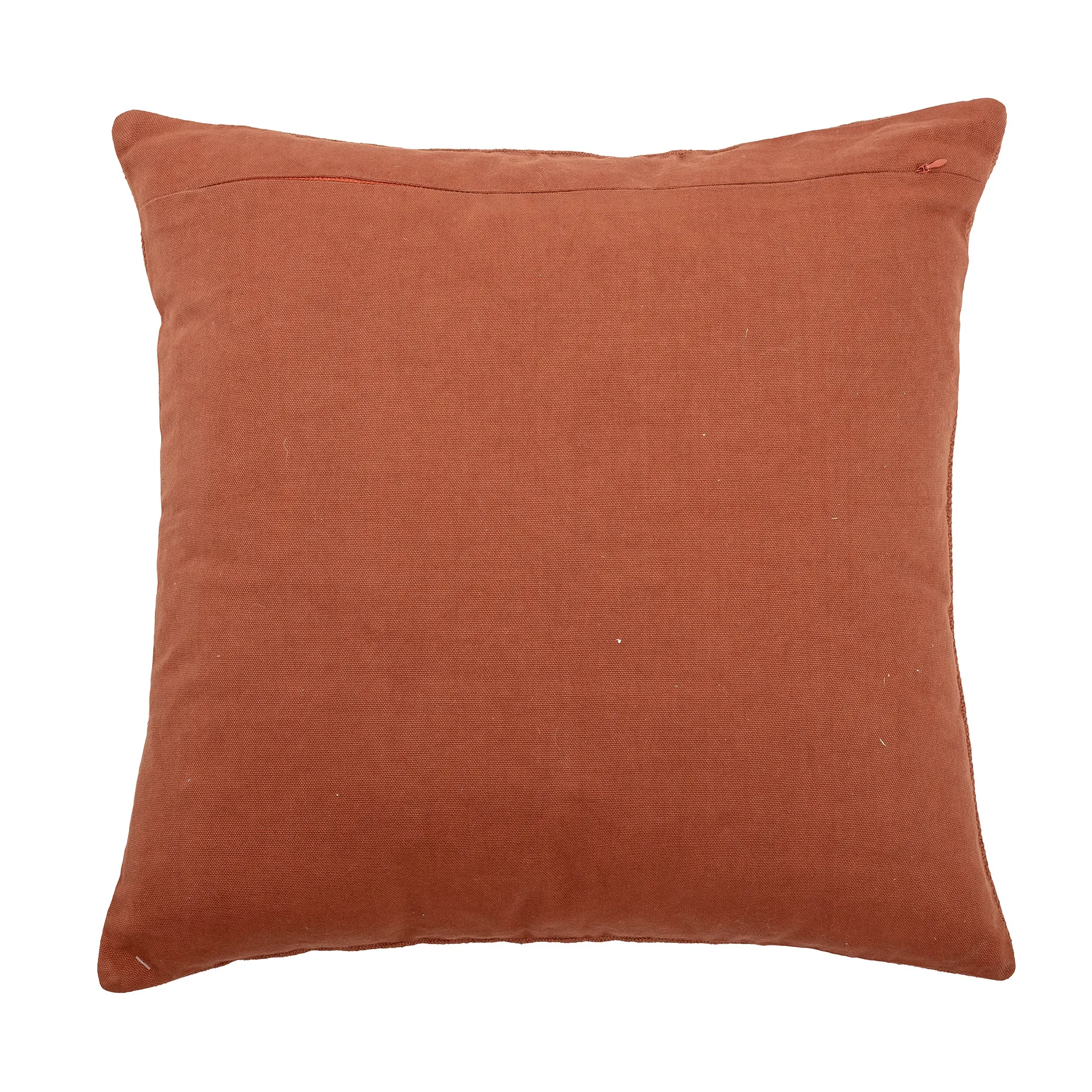 Coussin Bloomingville Coussin avec motif tissé 45x45 cm, Rouge Bloomingville