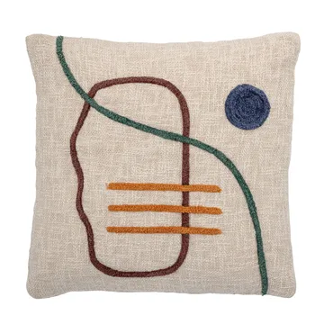 Coussin broderies Bloomingville 45x45 cm - Nature - Bloomingville