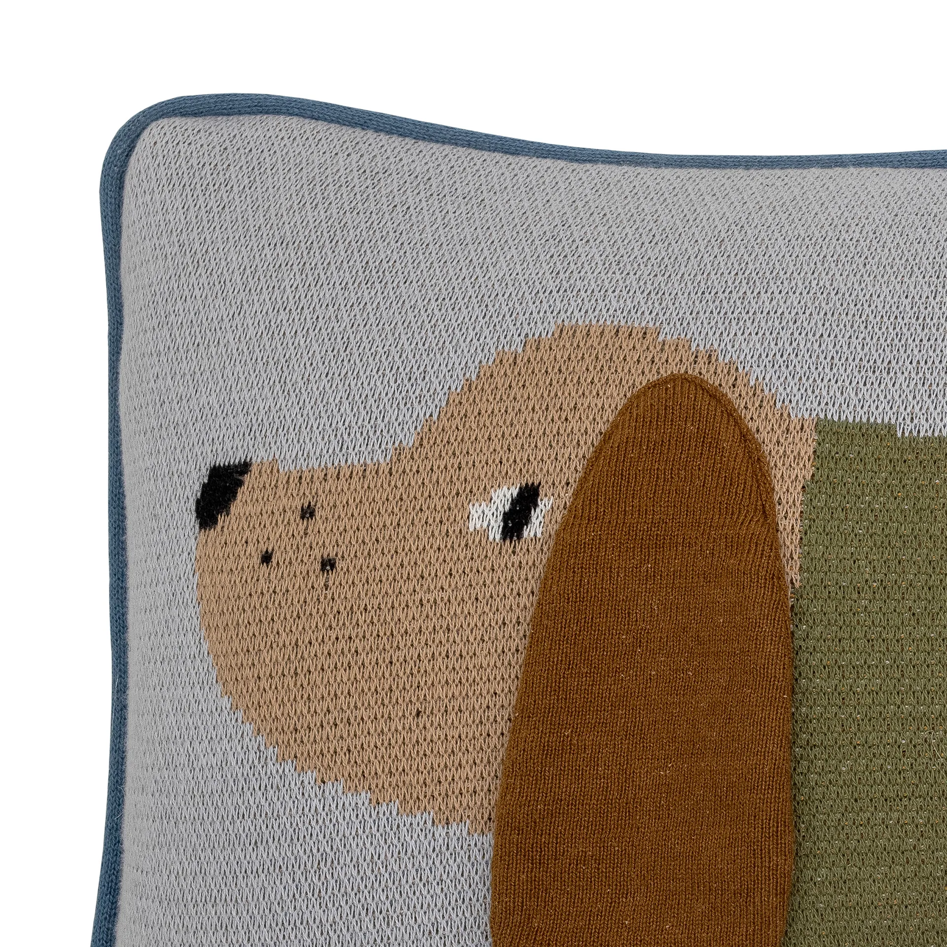 Coussin Charlie 30x60 cm, Bleu Bloomingville