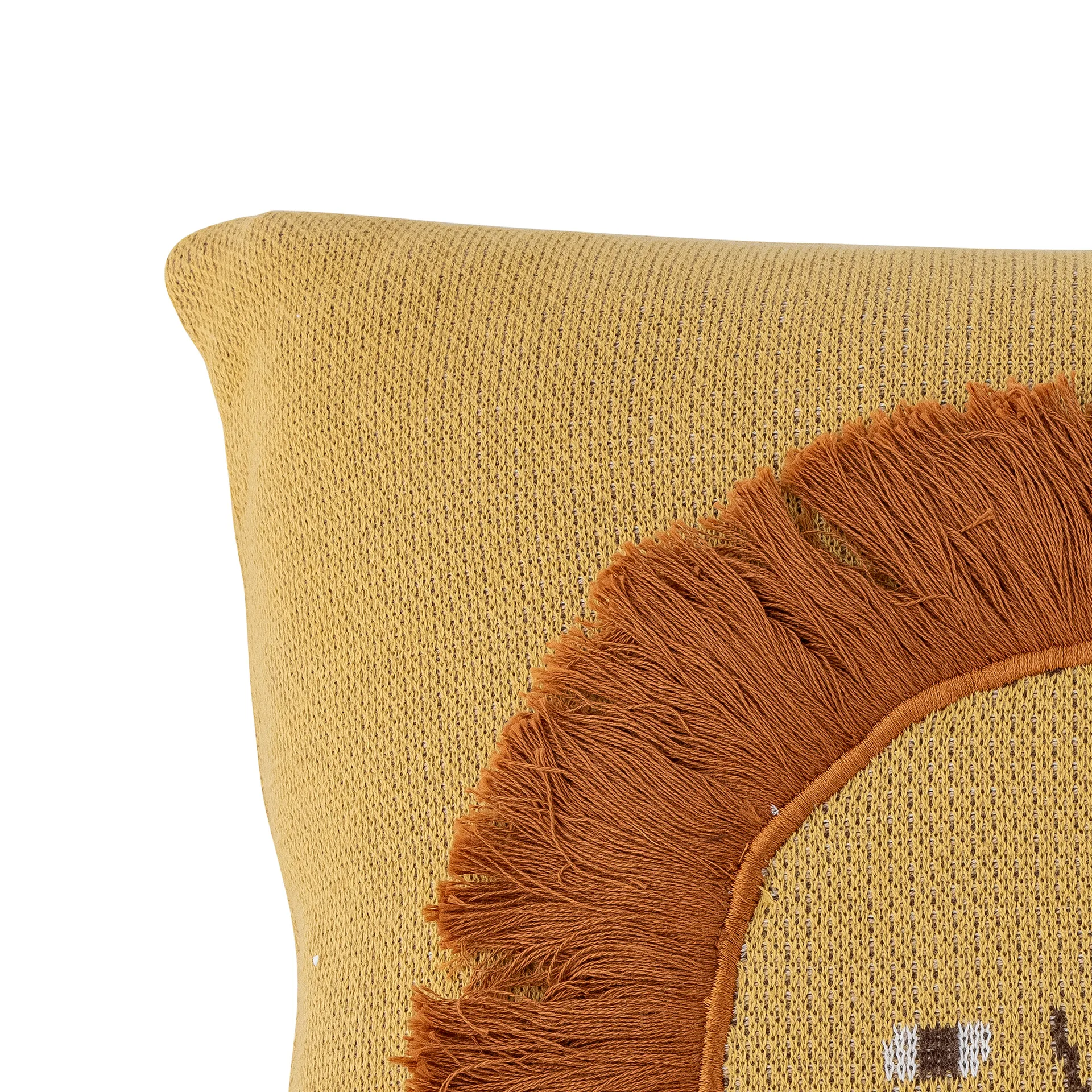 Coussin Harrison 40x40 cm, Yellow lion Bloomingville