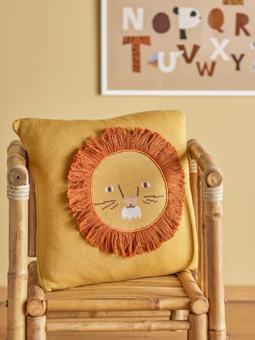 Coussin Harrison 40x40 cm - Yellow lion - Bloomingville