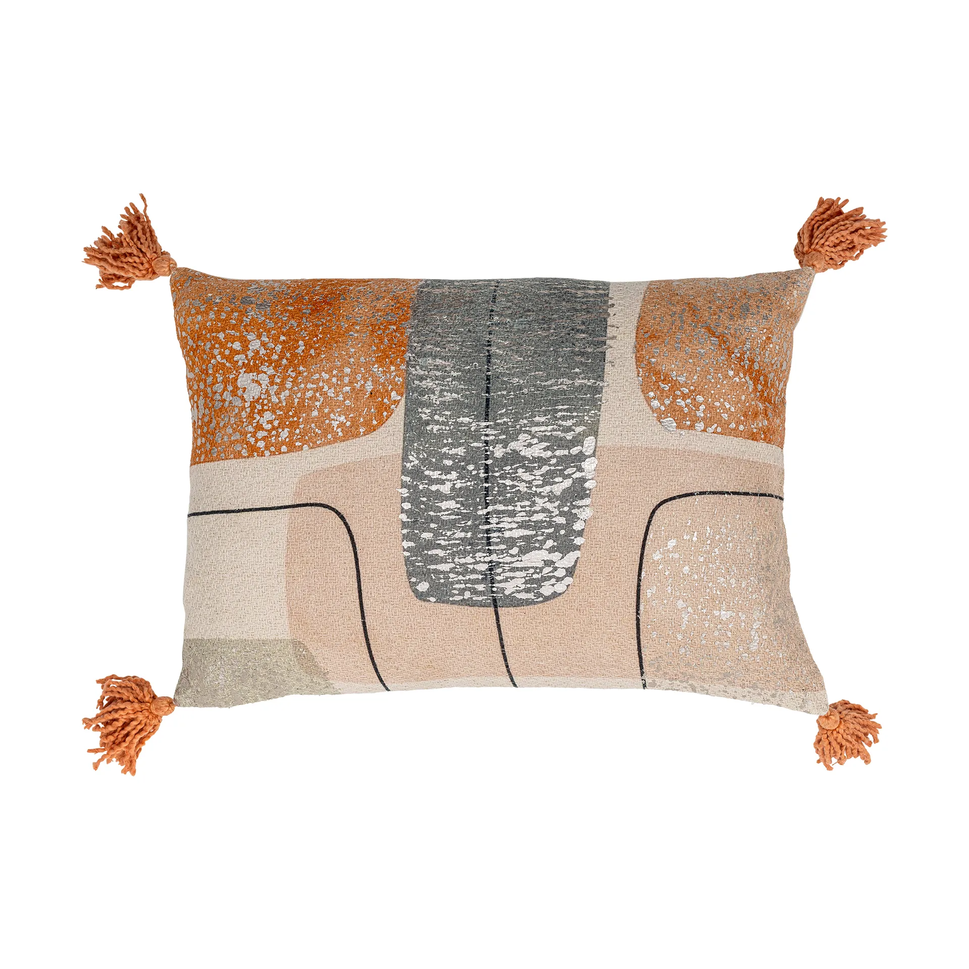 Coussin Lanzo 35x50 cm, Orange Bloomingville