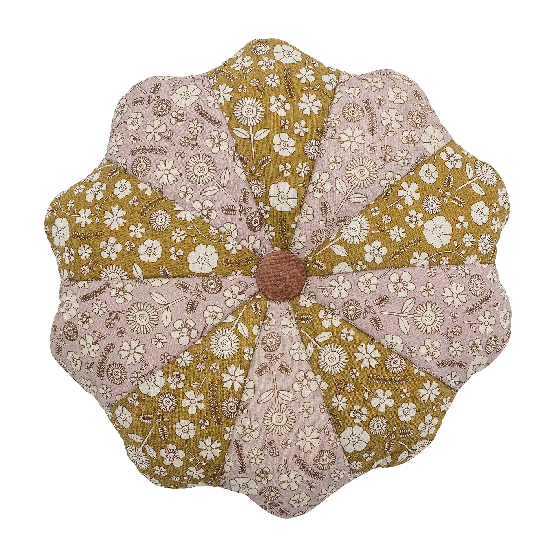 Coussin Madlen Ø45 cm, Fleurs Bloomingville