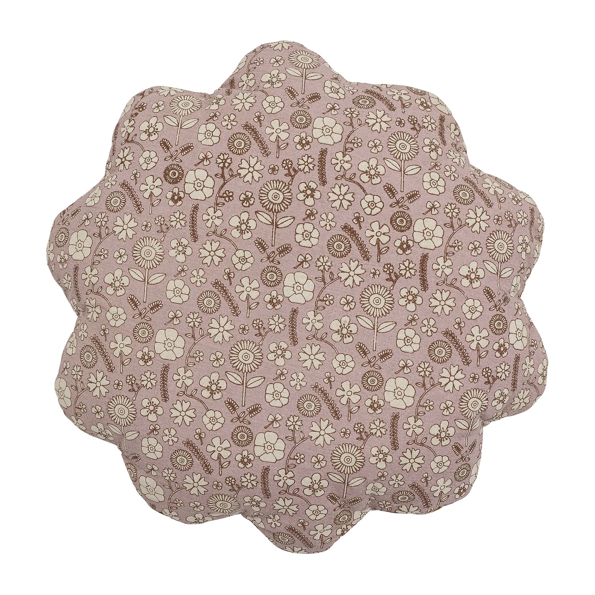 Coussin Madlen Ø45 cm, Fleurs Bloomingville
