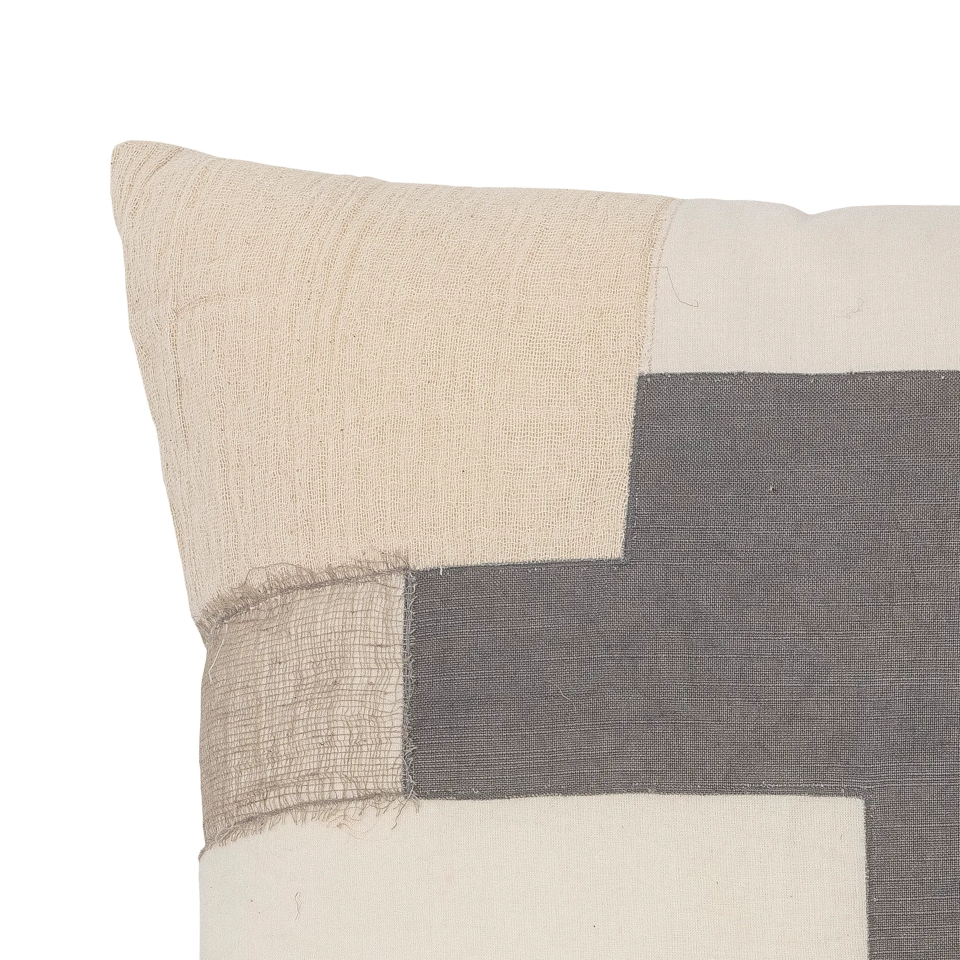 Coussin Maje 50x50 cm, Gris Bloomingville