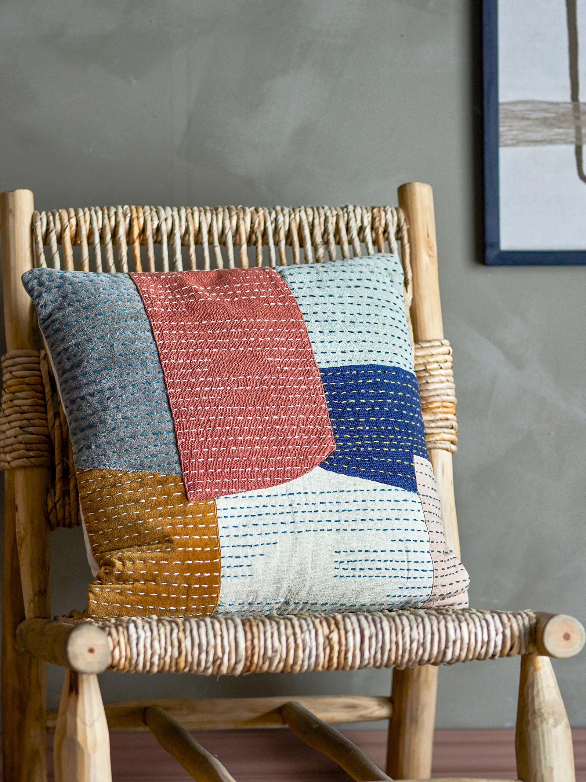 Coussin Montanaro 50x50 cm, Orange Bloomingville