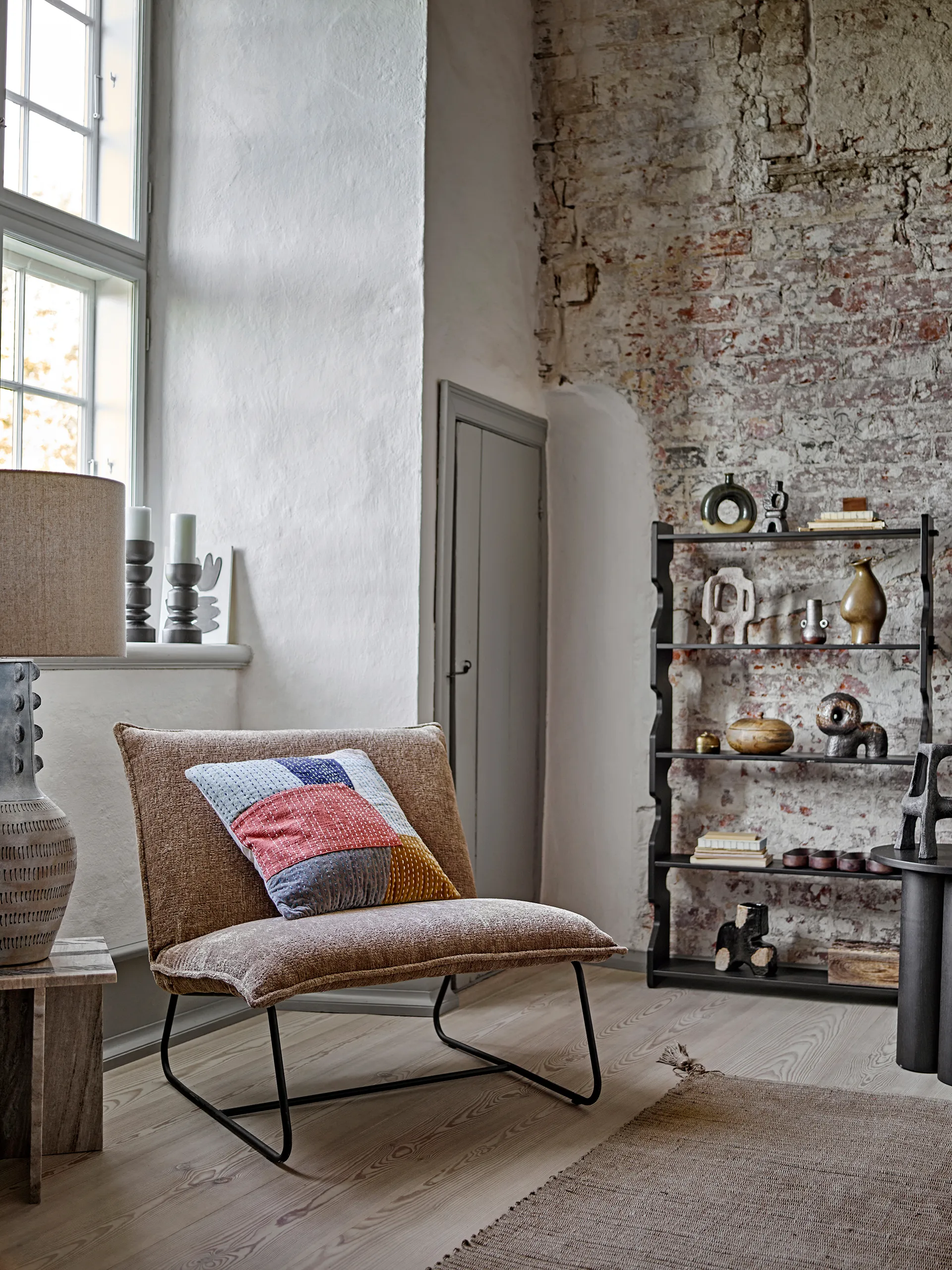 Coussin Montanaro 50x50 cm, Orange Bloomingville