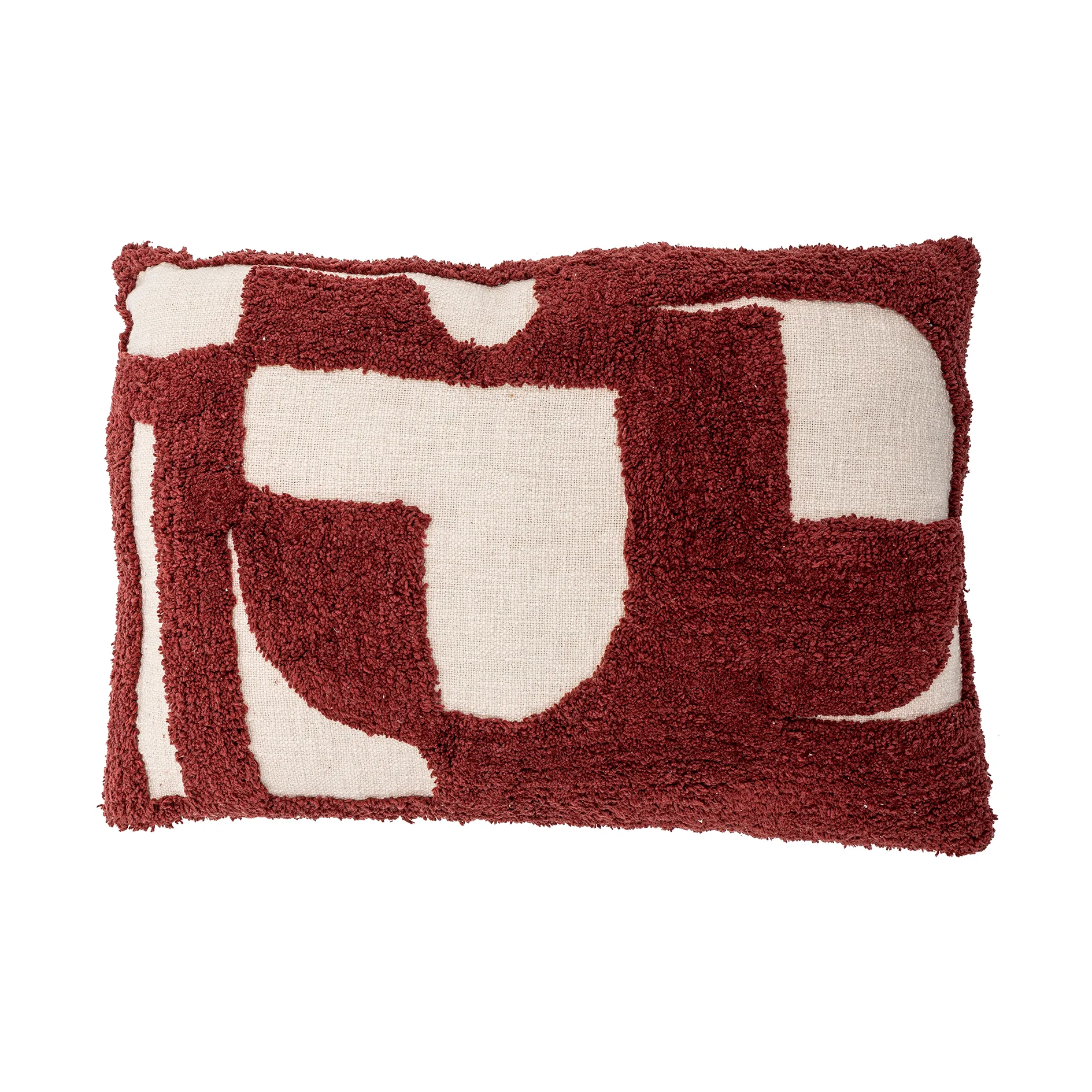 Coussin Olica 60x40 cm, Rouge Bloomingville
