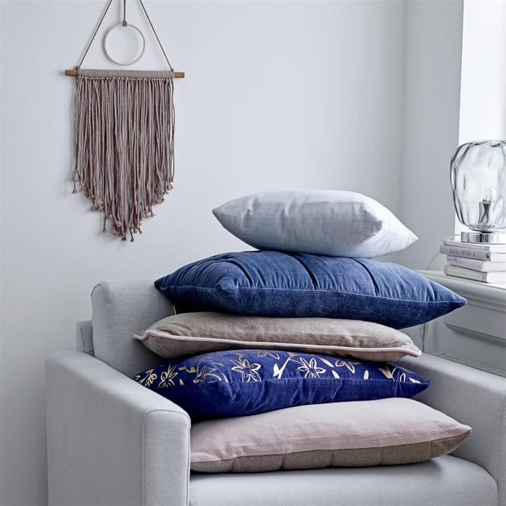 Coussin rectangulaire Bloomingville - bleu - Bloomingville