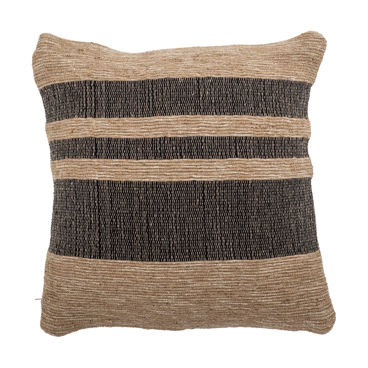 Bloomingville Coussin Temi 50x50 cm Noir | Design Scandinave | Coussins | Noir