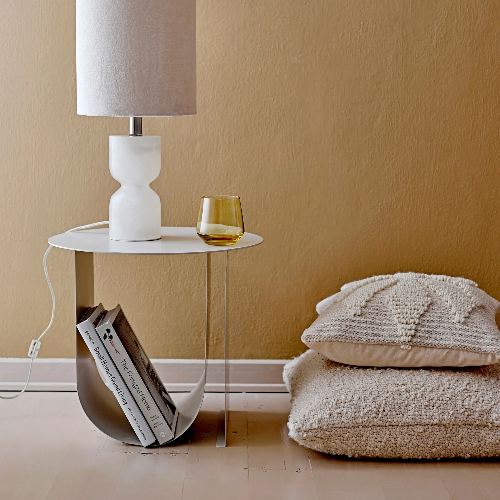 Coussin uni Bloomingville 50x50 cm, Nature Bloomingville