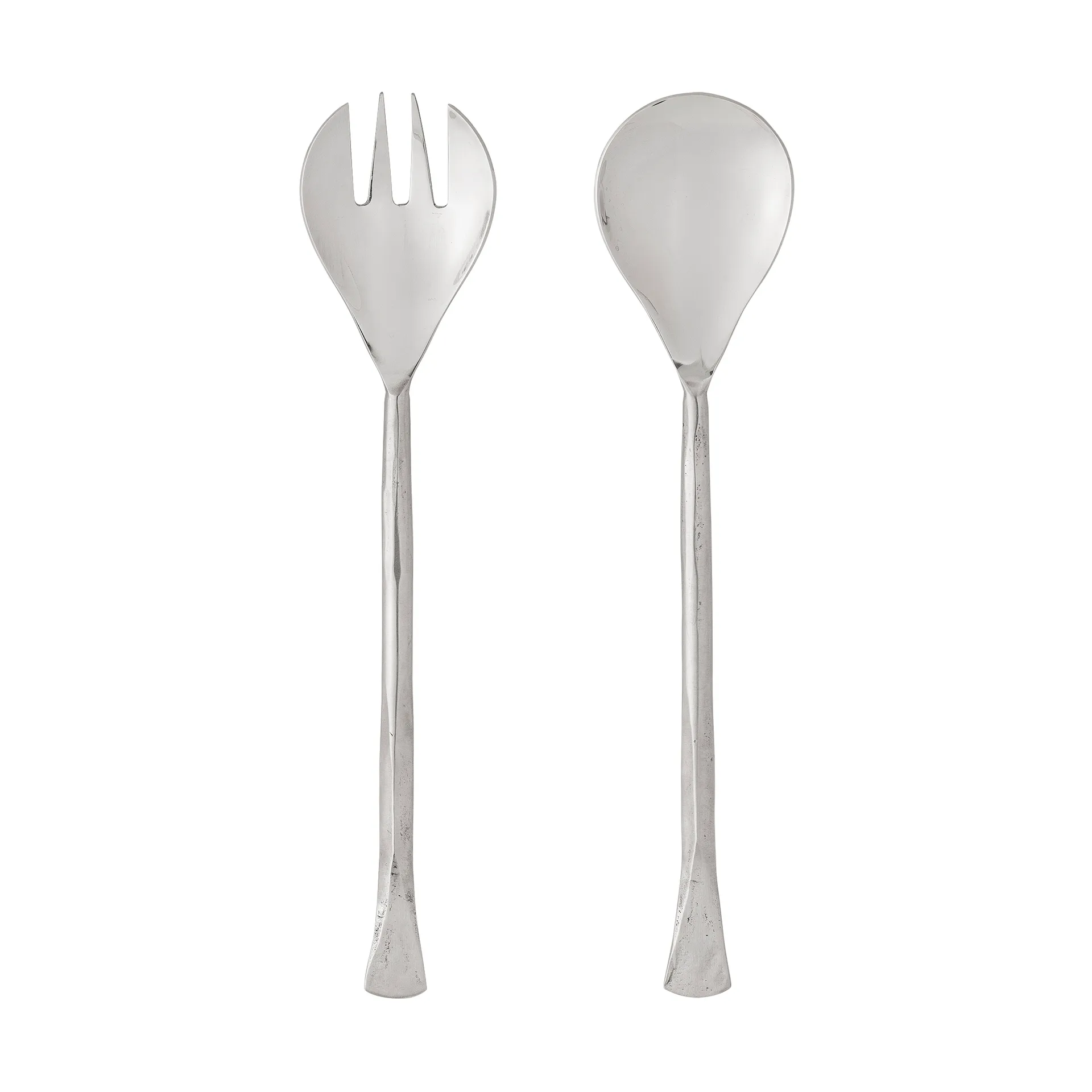 Couvert à salade Kinnie 2 pièces, Acier inoxydable Bloomingville