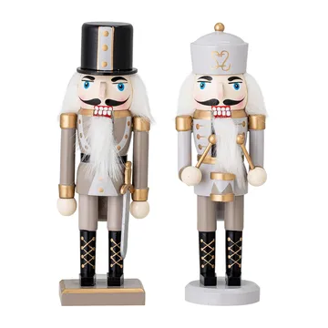 Décoration Casse-Noisette Darren 20,5 cm 2 Pièces - Gold - Bloomingville