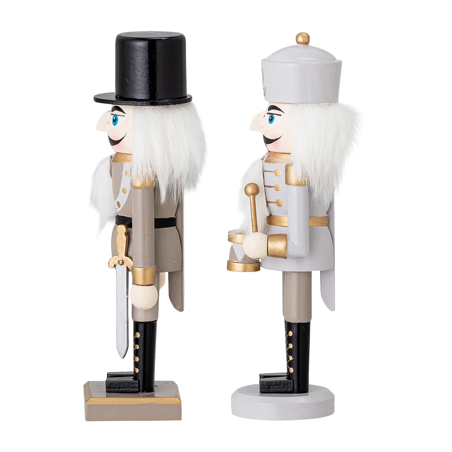 Décoration Casse-Noisette Darren 20,5 cm 2 Pièces, Gold Bloomingville