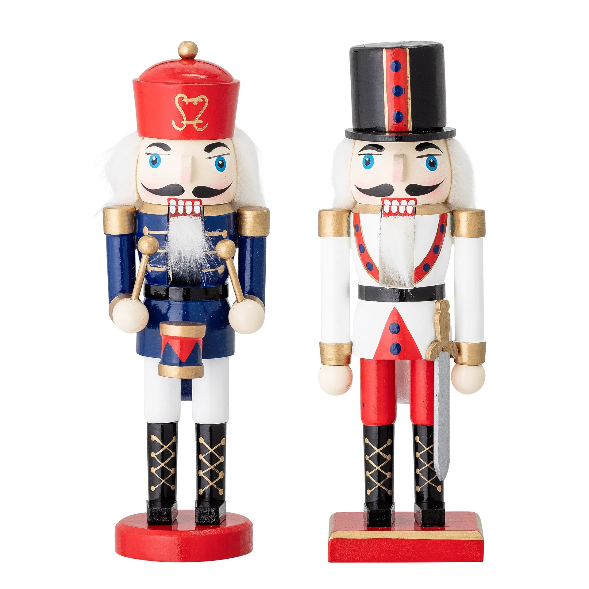 Décoration Casse-Noisette Darren 20,5 cm 2 Pièces, Rouge Bloomingville