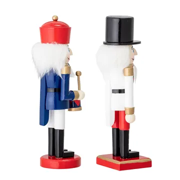 Décoration Casse-Noisette Darren 20,5 cm 2 Pièces - Rouge - Bloomingville