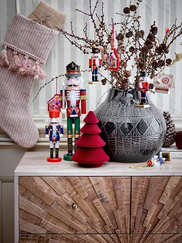 Décoration Casse-Noisette Darren 20,5 cm 2 Pièces - Rouge - Bloomingville