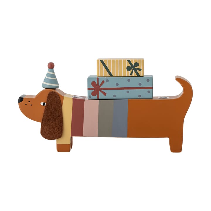 Décoration Charlie Birthday 28 cm, Brown-multi Bloomingville