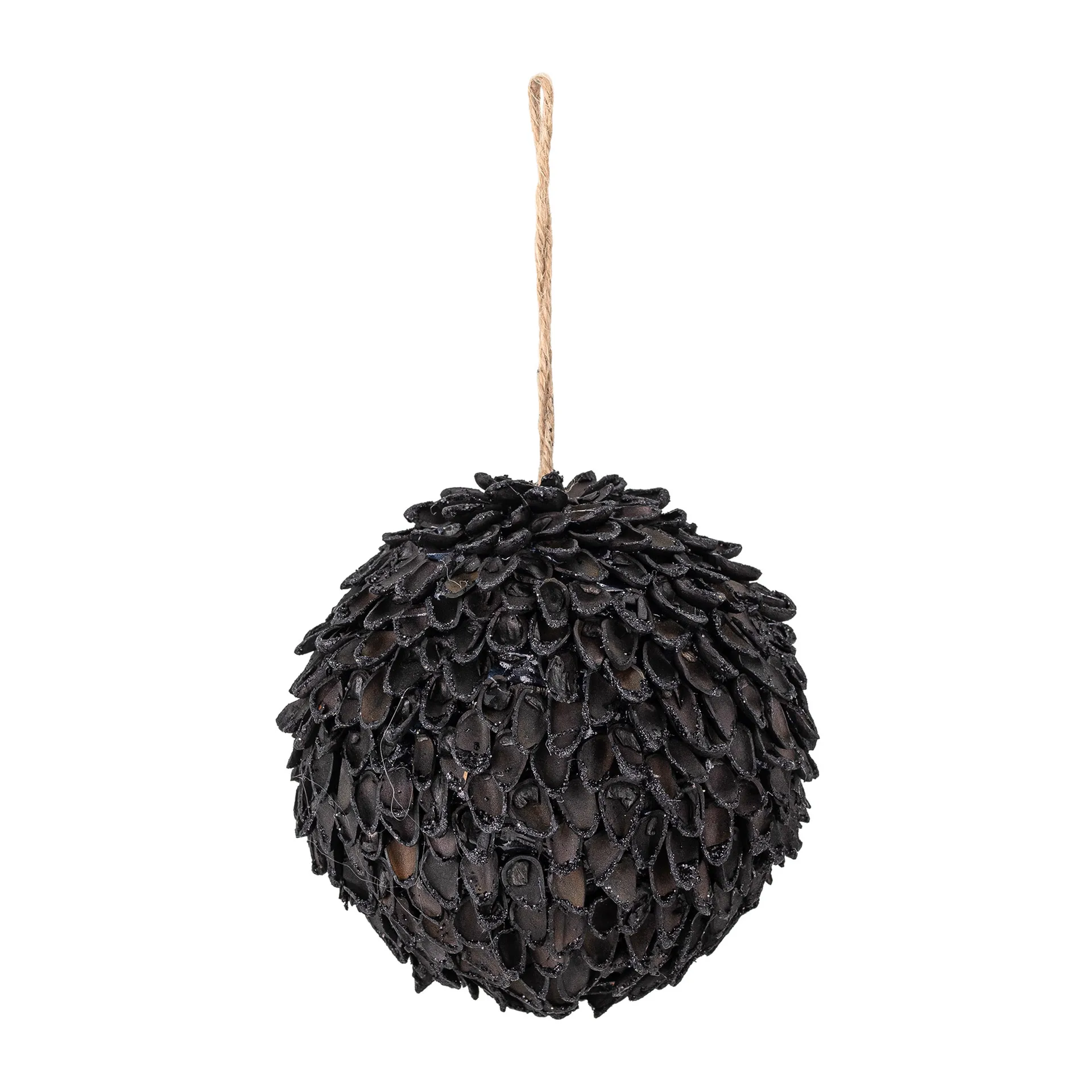 Décoration de Noël Pomme de pin Pavana, Black Bloomingville