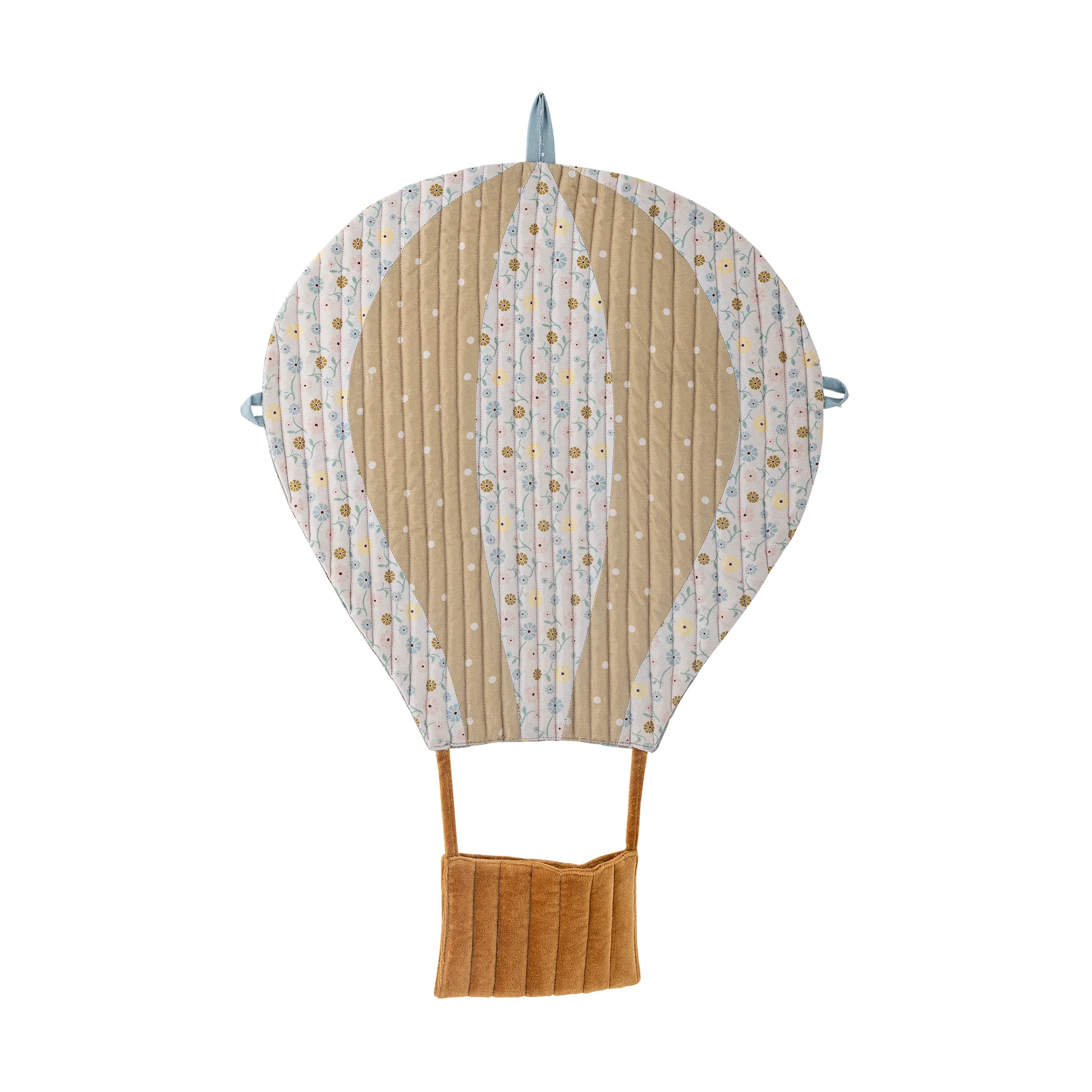 Décoration murale Ballon 45x60 cm, Bleu-brun Bloomingville