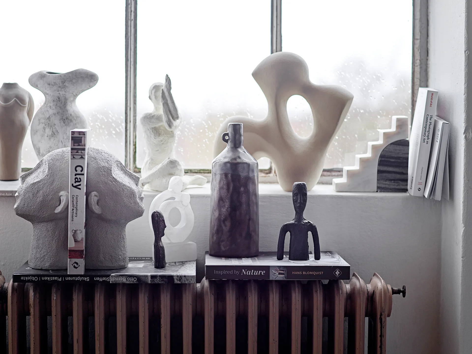 Décoration Rhea 2 Pièces, Marron Bloomingville