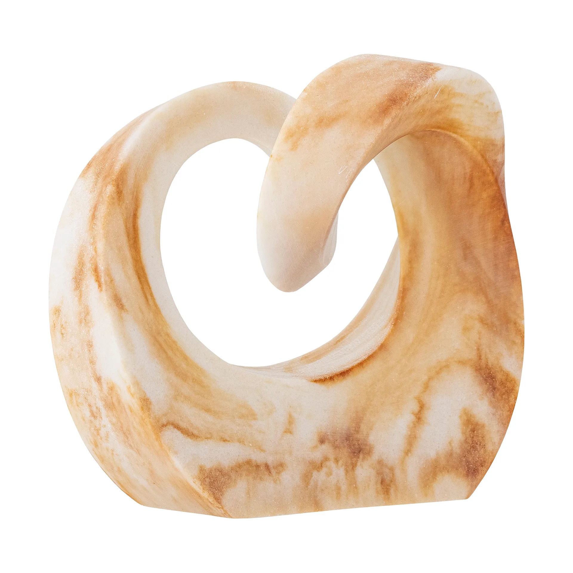 Décoration Swirl, Marron Bloomingville