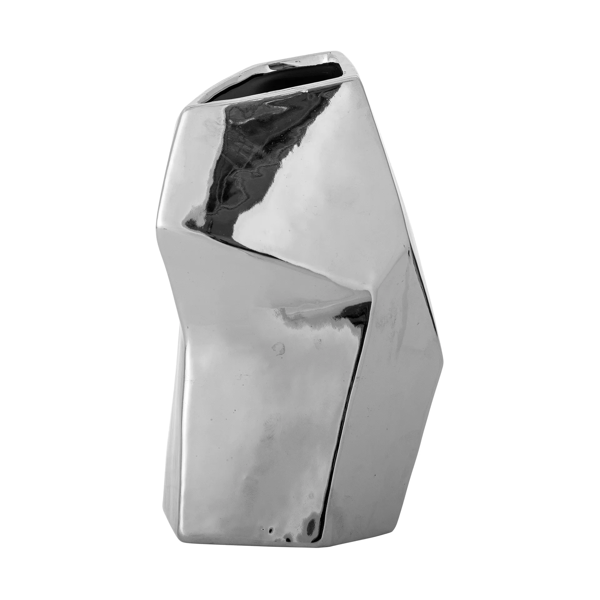 Dimona vase, Argent, 15x23 cm Bloomingville