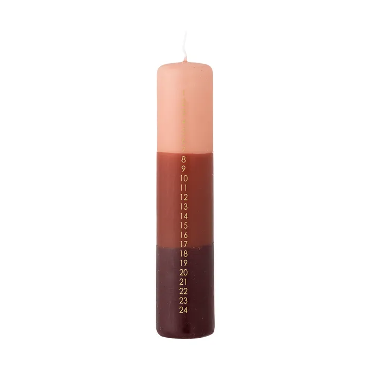Dip Dye adventssljus - Multicolore, 25 cm - Bloomingville