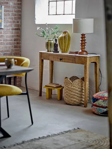 Elinora lampe de table - Marron, Ø30 cm - Bloomingville
