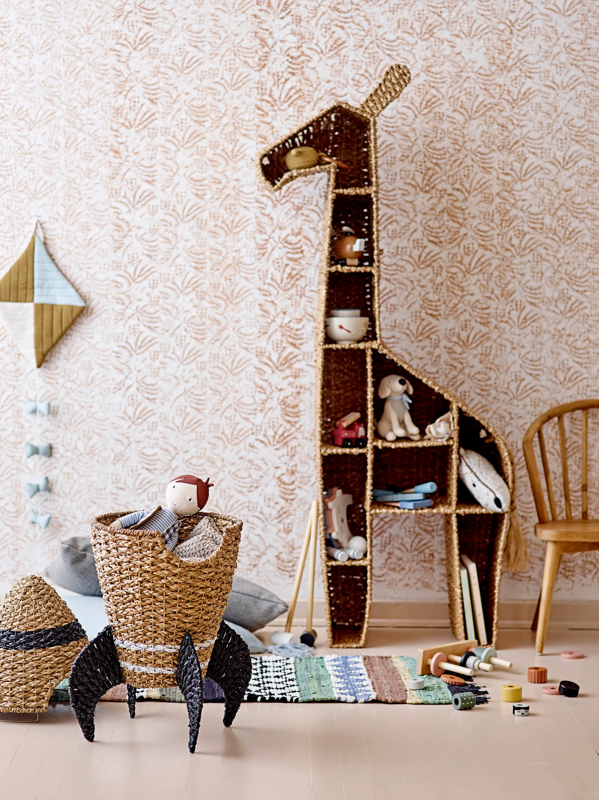 Étagère Kalu 148x46 cm, Nature Bloomingville