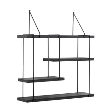 Étagère murale Lewis 60x65 cm - Black firwood - Bloomingville